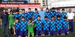 Pazar Belediyespor, Pazarspor'u 4-0 mağlup etti!