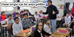 Vatan sevgisi için bir araya geldiler