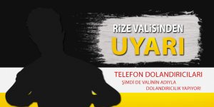 Vali Çeber dolandırıcılara karşı vatandaşları uyardı