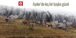 Ayder’de kış bir başka güzel