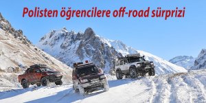 Polisten öğrencilere off-road sürprizi