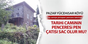 Tarihi taş camiye plastik pencere takılırsa!