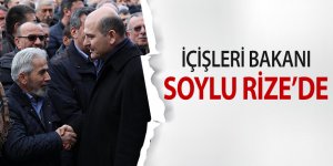 İçişleri Bakanı Soylu Rize'de