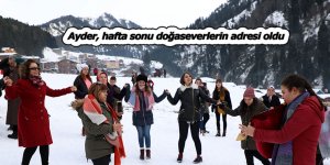 Ayder, hafta sonu doğaseverlerin adresi oldu