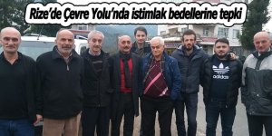 Rize’de Çevre Yolu’nda istimlak bedellerine tepki