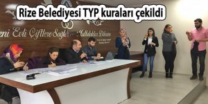 Rize'de kurumların TYP kuraları çekildi