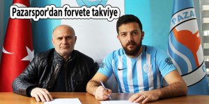 Pazarspor'dan forvete takviye