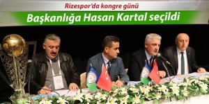 Rizespor’da başkanlığa Hasan Kartal seçildi