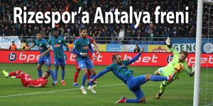 Rizespor'a Antalya freni