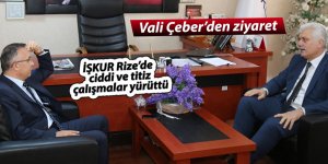 İŞKUR Rize’de ciddi ve titiz çalışmalar yürüttü