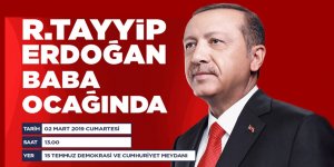 CUMHURBAŞKANI ERDOĞAN RİZE'YE GELİYOR