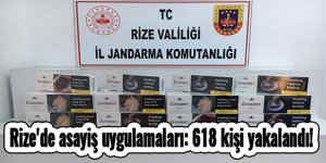 Rize'de asayiş uygulamaları