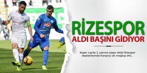 Rizespor aldı başını gidiyor