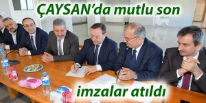 ÇAYSAN’da mutlu son