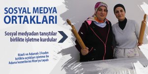 Sosyal medyadan tanıştılar, birlikte işletme kurdular