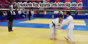 Erkeklerde Rize, kızlarda Ordu birinciliği elde etti