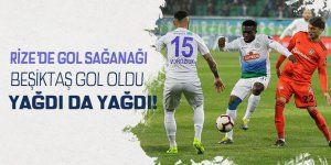 Rize'de gol sağanağı yaşandı!