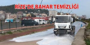 RİZE’DE BAHAR TEMİZLİĞİ