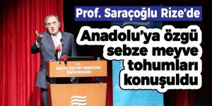 Anadolu’ya özgü sebze meyve tohumları konuşuldu