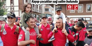 Fındıklı'dan sevindiren haber, çocuklar sağ salim bulundu