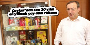 Çaykur'dan son 20 yılın en yüksek çay alım rakamı