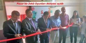 Pazar’da Zekâ Oyunları Atölyesi açıldı