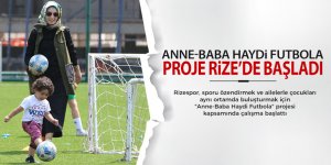 "Anne-Baba Haydi Futbola" projesi, Mehmet Cengiz Tesisleri'nde başladı