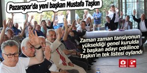 Pazarspor'da yeni başkan Mustafa Taşkın