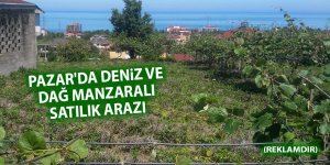 Pazar'da deniz ve dağ manzaralı satılık arazi (REKLAMDIR)