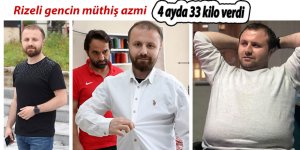 "Tanker" lafına alındı 4 ayda 33 kilo verdi