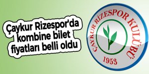 Çaykur Rizespor'da kombine bilet fiyatları belli oldu