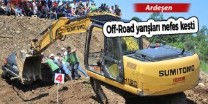 Rize’de Off-Road yarışları nefes kesti