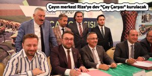 Çayın merkezi Rize'ye dev "Çay Çarşısı" kurulacak