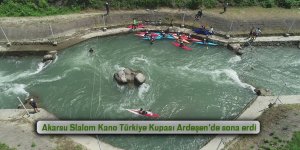 Akarsu Slalom Kano Türkiye Kupası Ardeşen'de sona erdi