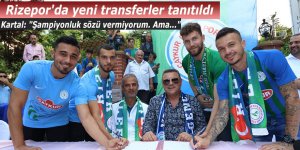 Rizespor'un hocası Kartal: "Şampiyonluk sözü vermiyorum. Ama..."