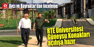 RTE Üniversitesi Güneysu Konakları açılışa hazır