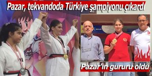 Pazar, tekvandoda Türkiye şampiyonu çıkardı