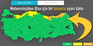 Meteoroloji yine TURUNCU uyarıda bulundu