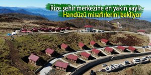 Rize şehir merkezine en yakın yayla olan Handüzü misafirlerini bekliyor