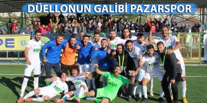 Düellonun galibi Pazarspor