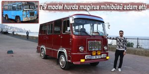 79 model hurda magirus minibüsü böyle adam etti