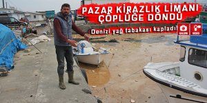 Pazar Kirazlık Limanı çöplüğe döndü