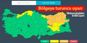 Meteorolojiden turuncu uyarı