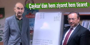 Çaykur'dan hem ziyaret hem ticaret