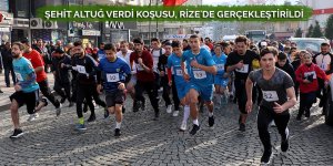 Şehit Altuğ Verdi Koşusu, Rize'de gerçekleştirildi