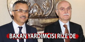 Bakan Yardımcısından Rize'de bir dizi temas