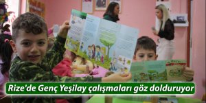 Rize'de Genç Yeşilay çalışmaları göz dolduruyor