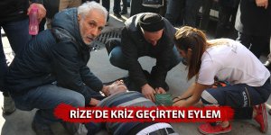 Rizeli'ye sinir krizi geçirten eylem!