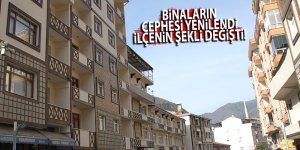 Binaların cephesi yenilendi, ilçenin şekli değişti!