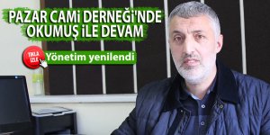 Pazar Cami Derneği'nde Okumuş ile devam